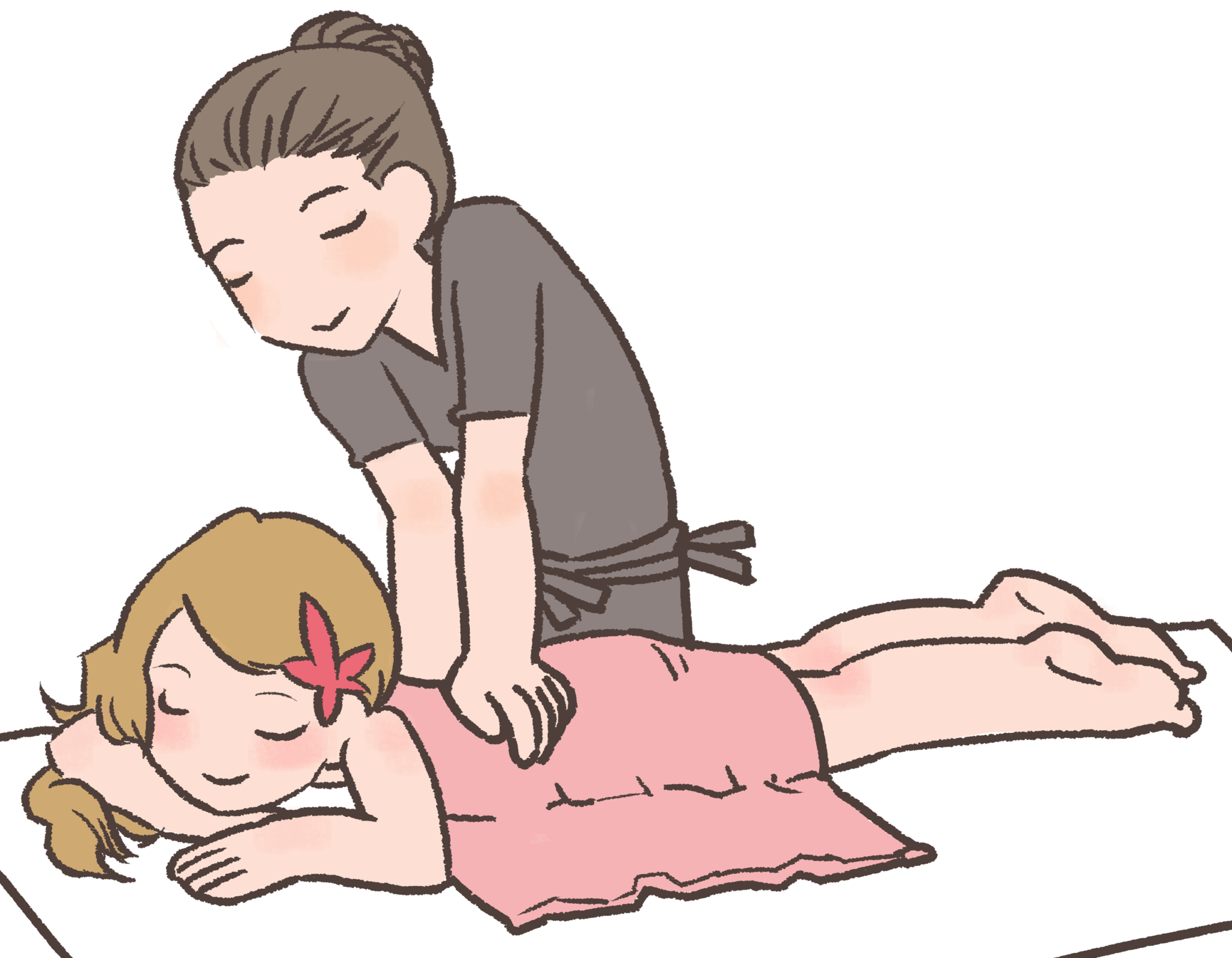 Tickle massage